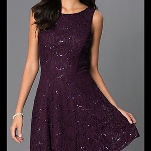 Eggplant Cocktail/Formal dress